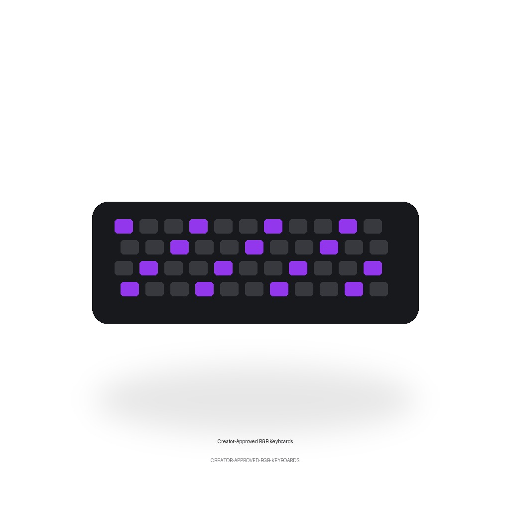 Creator-Approved RGB Keyboards