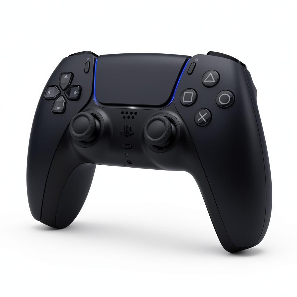 PS5 DualSense Wireless Controller — Midnight Black